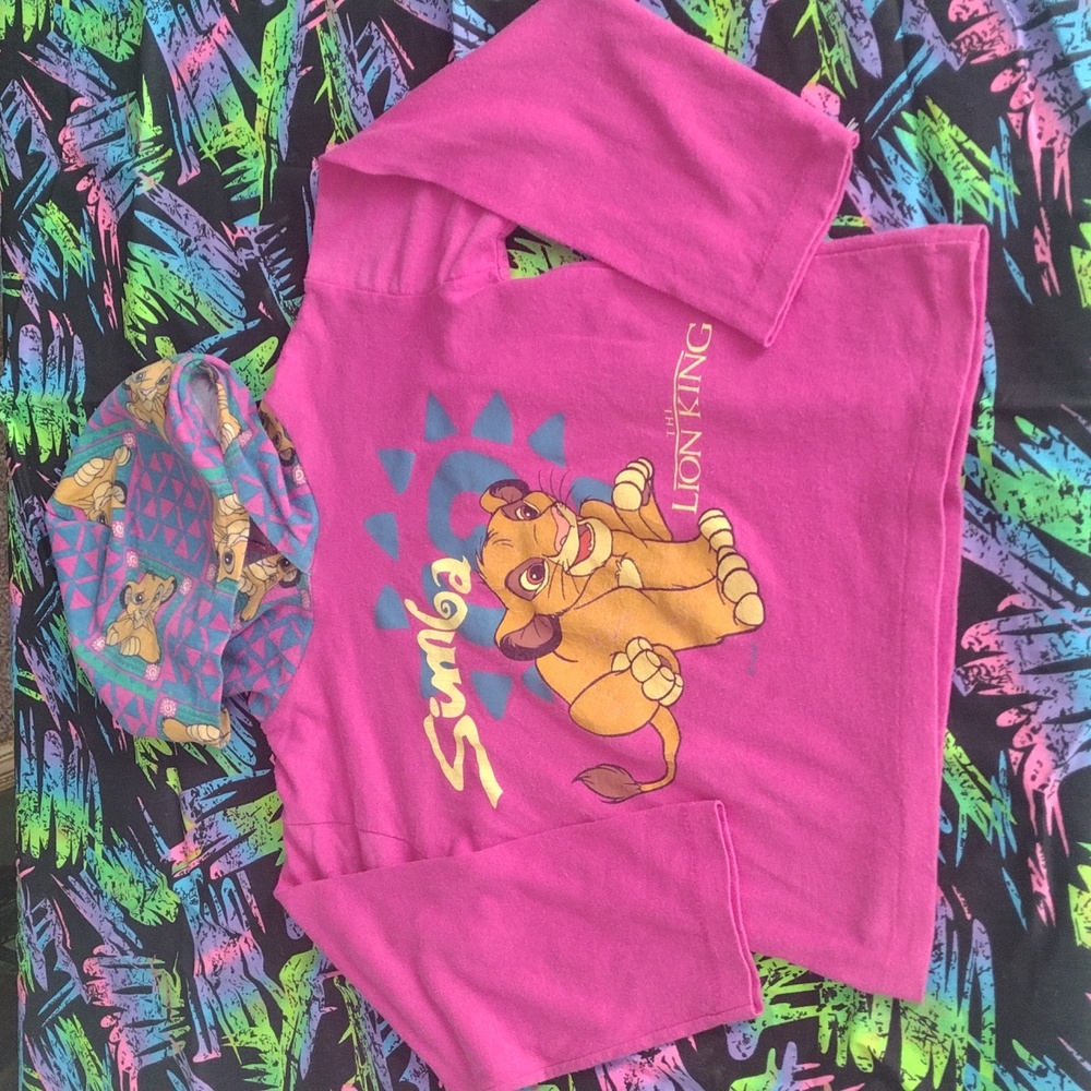VTG 90s Disney The Lion King Simba Shirt